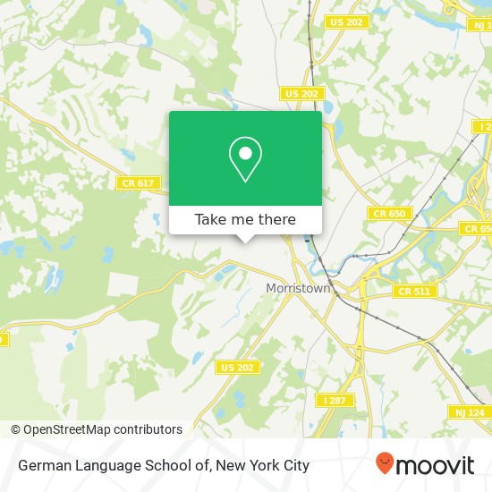 Mapa de German Language School of