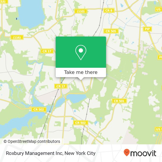 Mapa de Roxbury Management Inc