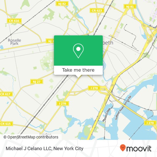 Michael J Celano LLC map