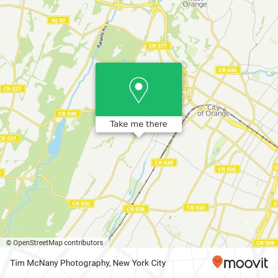 Tim McNany Photography map