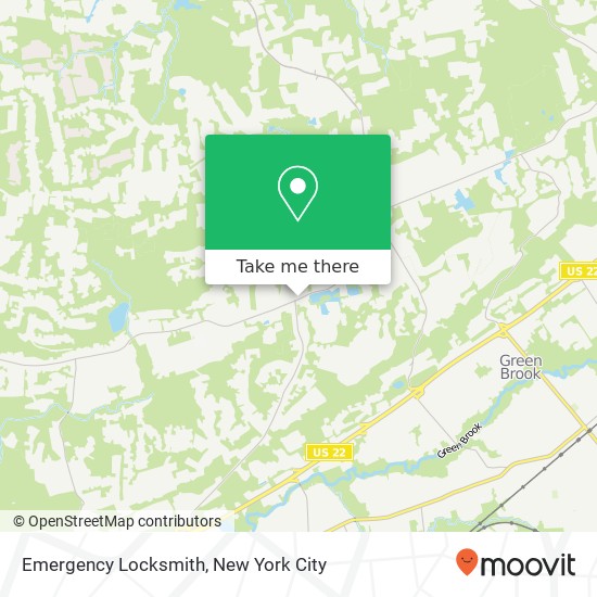 Emergency Locksmith map