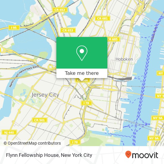 Flynn Fellowship House map