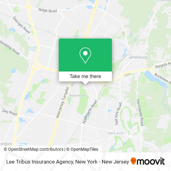 How to get to Lee Tribus Insurance Agency in New York - New Jersey by Bus,  Subway or Train?