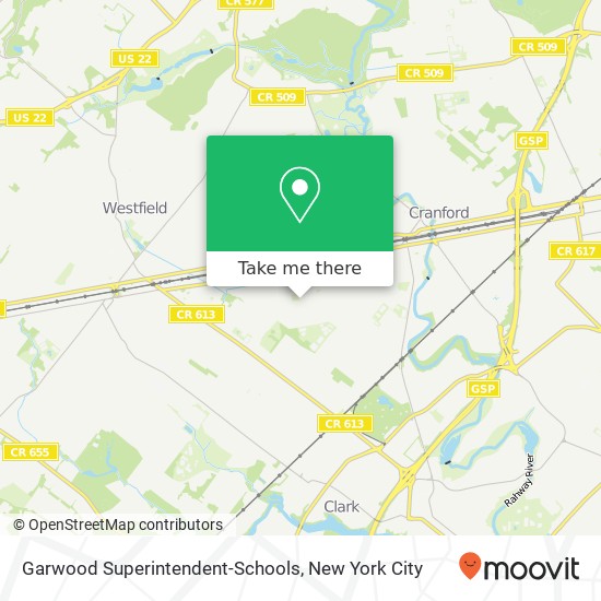 Mapa de Garwood Superintendent-Schools