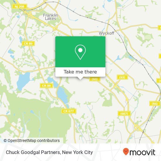 Chuck Goodgal Partners map