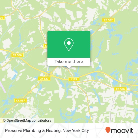 Proserve Plumbing & Heating map