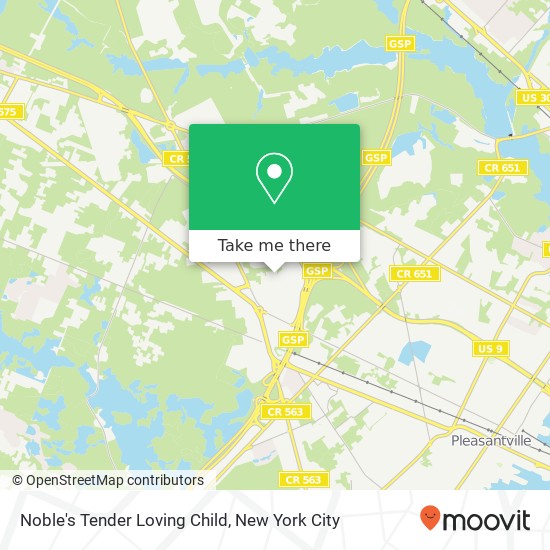 Noble's Tender Loving Child map