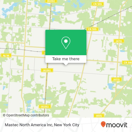 Mastec North America Inc map