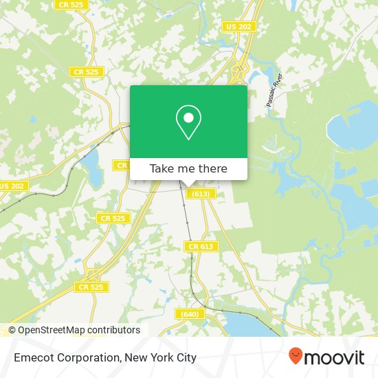 Mapa de Emecot Corporation