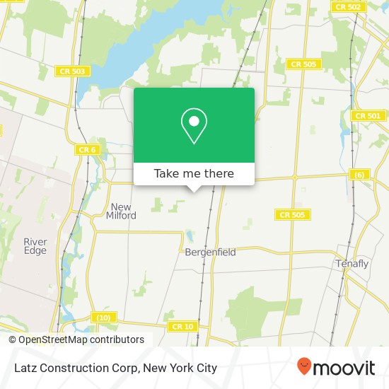 Latz Construction Corp map