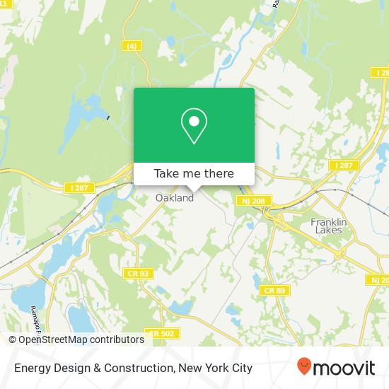 Energy Design & Construction map