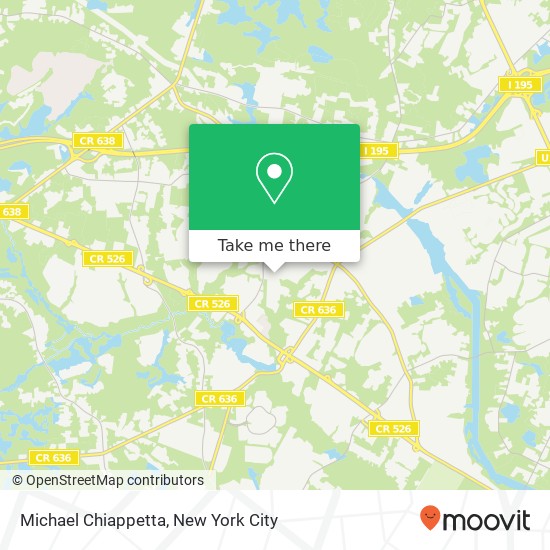 Michael Chiappetta map