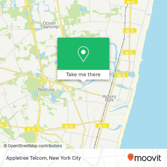 Appletree Telcom map