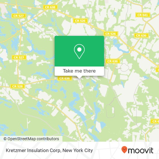 Kretzmer Insulation Corp map