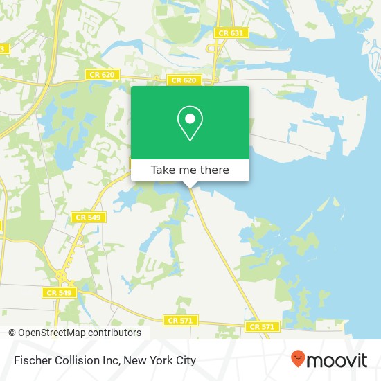 Fischer Collision Inc map