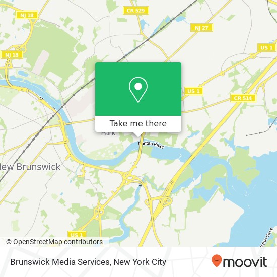 Mapa de Brunswick Media Services