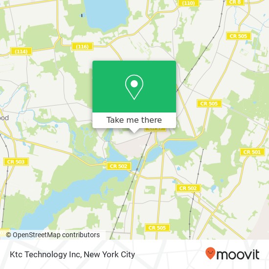 Ktc Technology Inc map