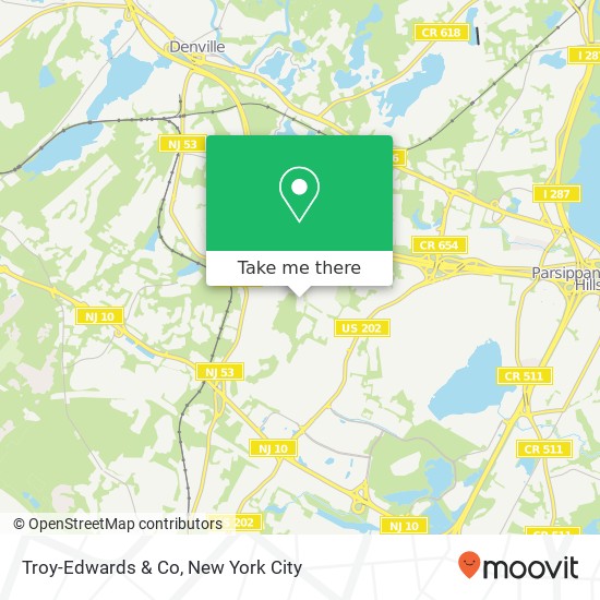 Mapa de Troy-Edwards & Co