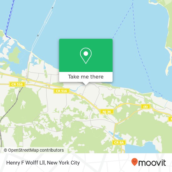 Mapa de Henry F Wolff Lll