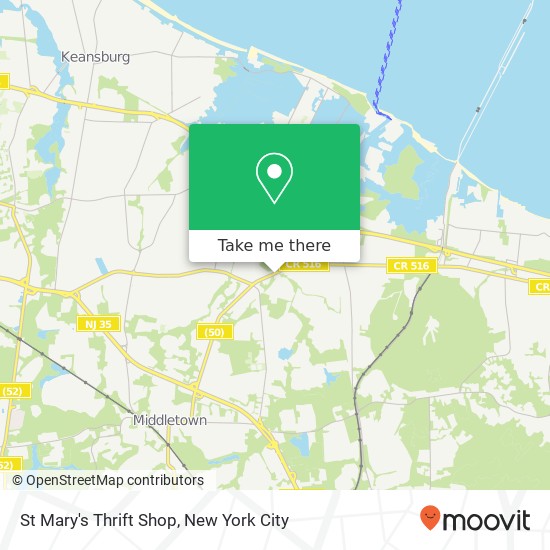 Mapa de St Mary's Thrift Shop