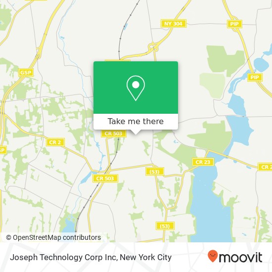 Joseph Technology Corp Inc map