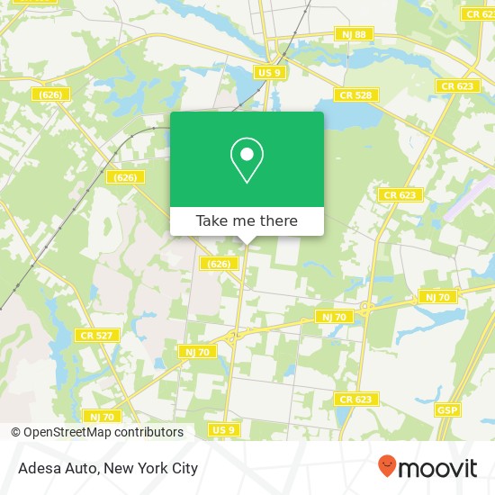 Adesa Auto map