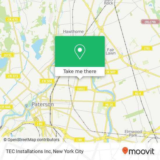 TEC Installations Inc map