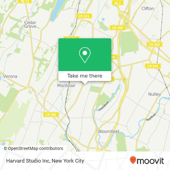 Mapa de Harvard Studio Inc