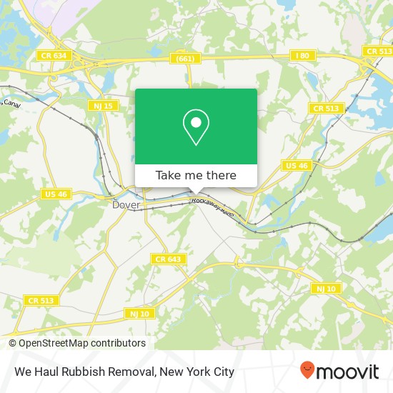 We Haul Rubbish Removal map