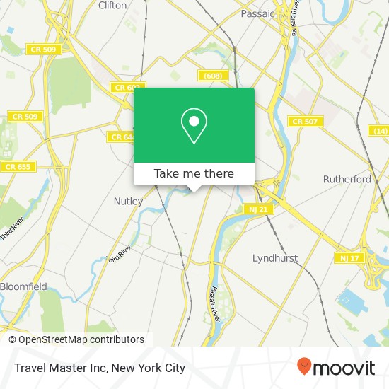 Travel Master Inc map