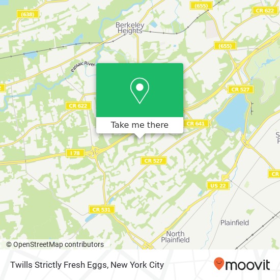 Twills Strictly Fresh Eggs map