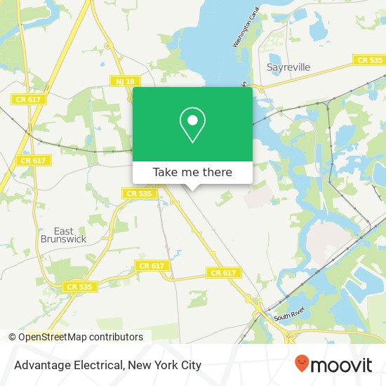 Advantage Electrical map