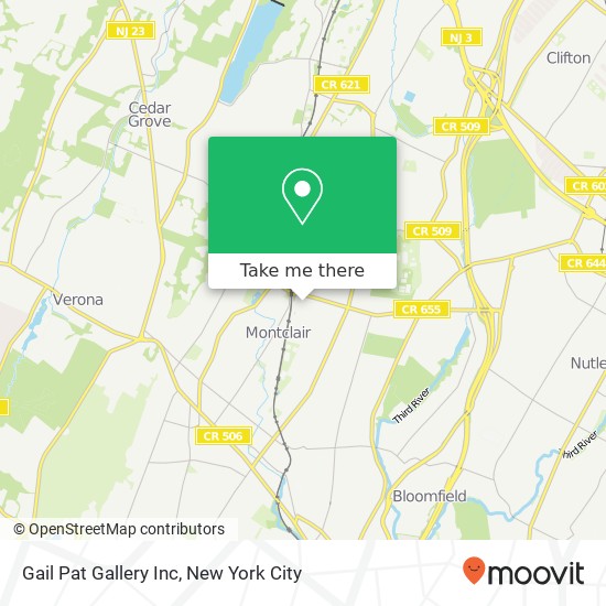 Gail Pat Gallery Inc map