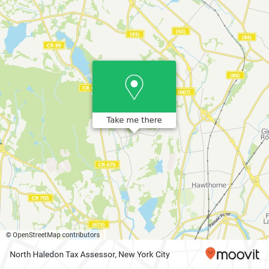 North Haledon Tax Assessor map
