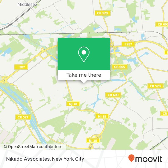 Nikado Associates map