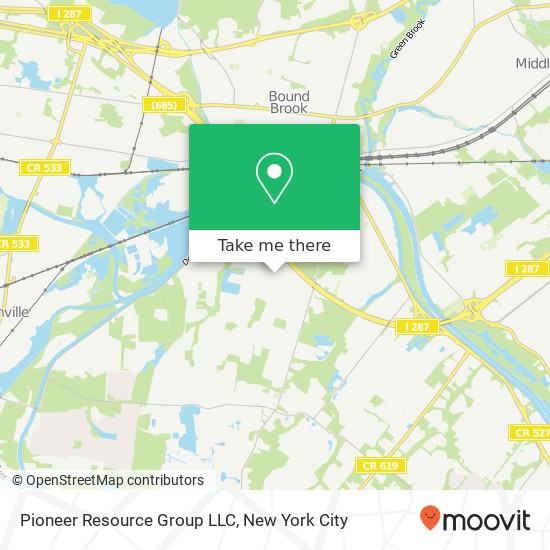 Mapa de Pioneer Resource Group LLC
