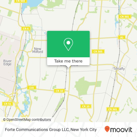 Forte Communications Group LLC map