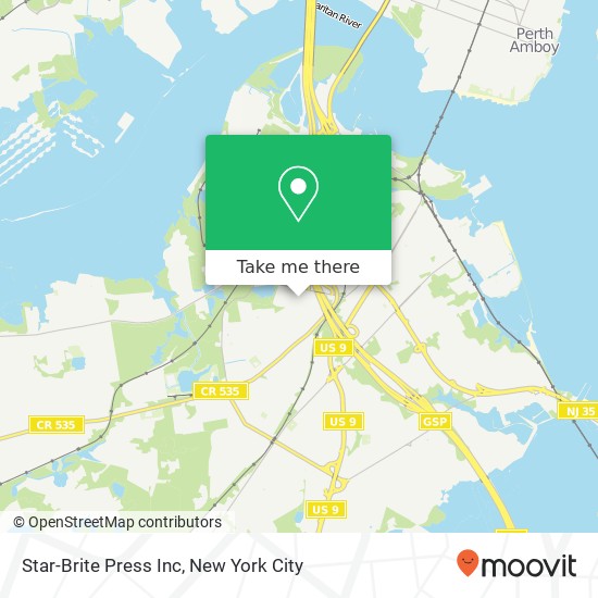 Star-Brite Press Inc map