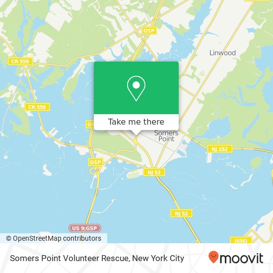 Somers Point Volunteer Rescue map