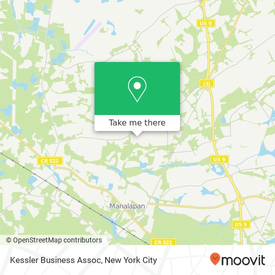 Kessler Business Assoc map