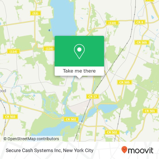 Secure Cash Systems Inc map