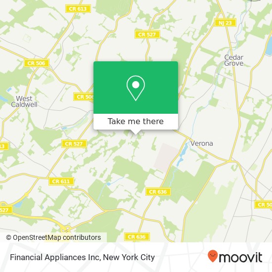 Financial Appliances Inc map
