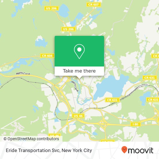 Eride Transportation Svc map