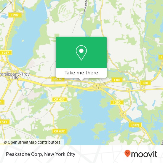 Peakstone Corp map