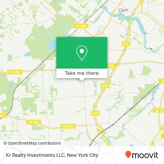 Mapa de Kr Realty Investments LLC