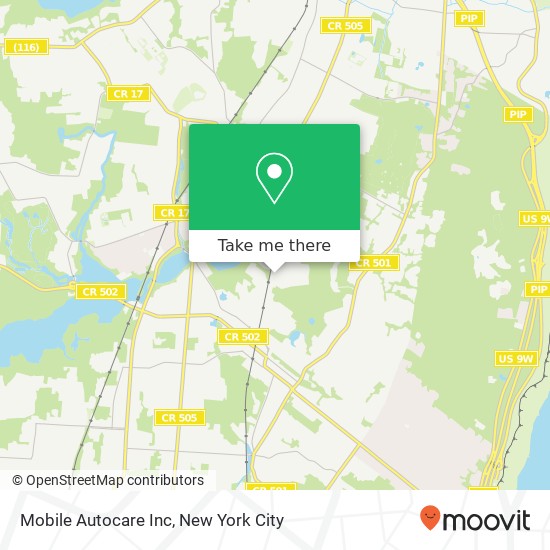 Mobile Autocare Inc map
