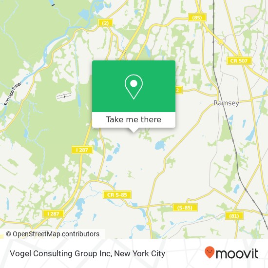 Mapa de Vogel Consulting Group Inc