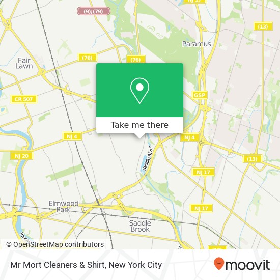 Mapa de Mr Mort Cleaners & Shirt