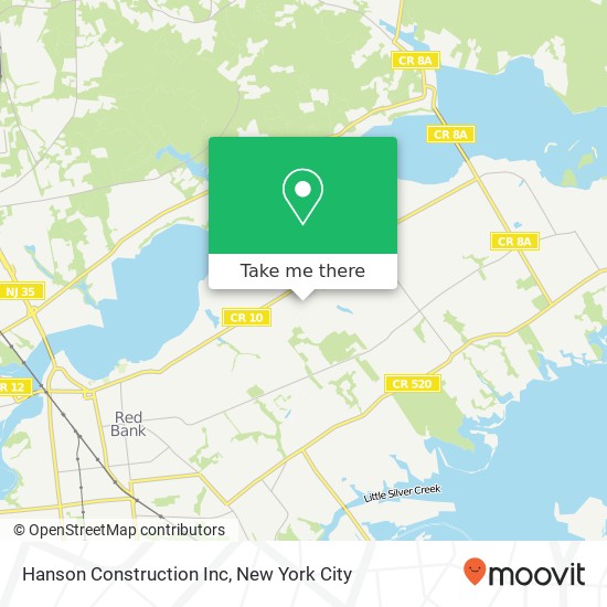 Hanson Construction Inc map
