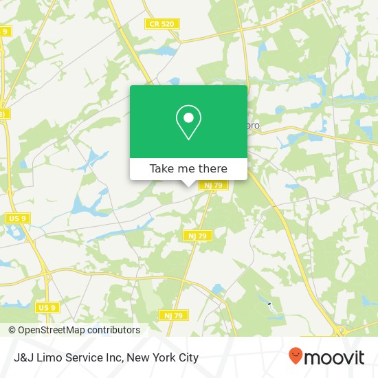 J&J Limo Service Inc map